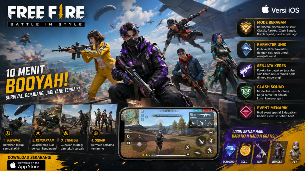 Free Fire Versi iOS