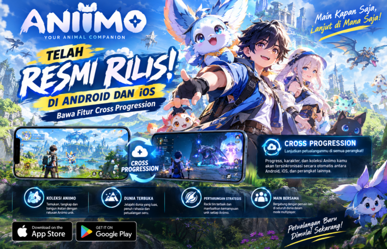 Aniimo Resmi Rilis di Android dan iOS, Bawa Fitur Cross Progression