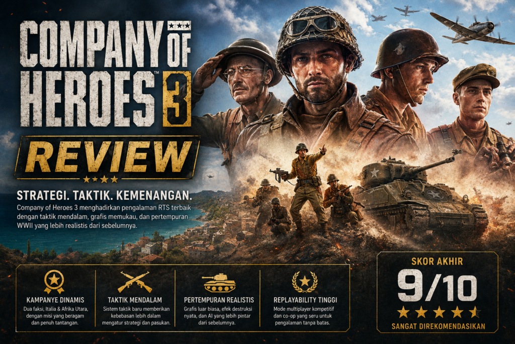 Review Company of Heroes 3